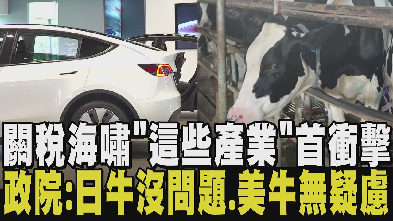 關稅兩樣情! 酪農憂美牛低價競爭 花農喜迎0關稅門票 消費者不安...擔心萊劑吃進肚 政院:日牛澳牛嘸問題 那美牛也無疑慮｜【政治懶人包】｜TVBS新聞 @TVBSNEWS01