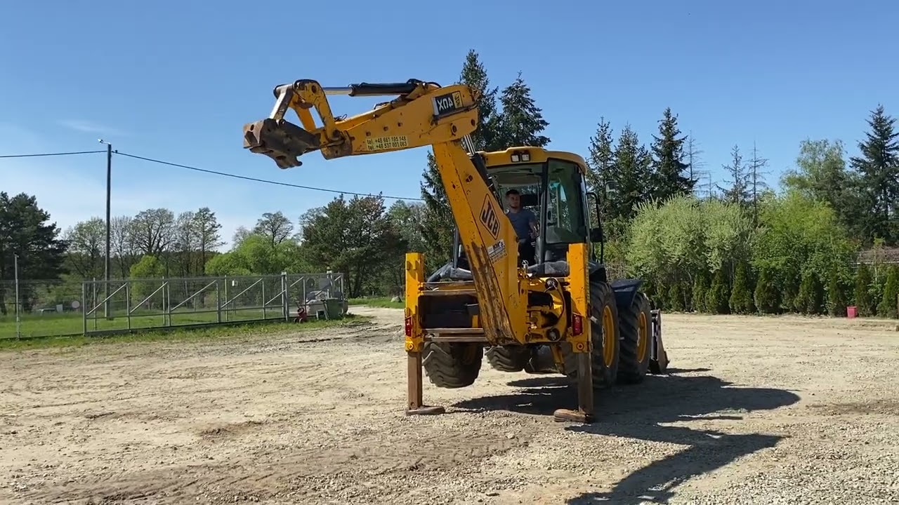 JCB 4CX KOPARKO-ŁADOWARKA 2010R. KM MASZYNY BUDOWLANE WWW.KMRENT.PL 56-300 MILICZ