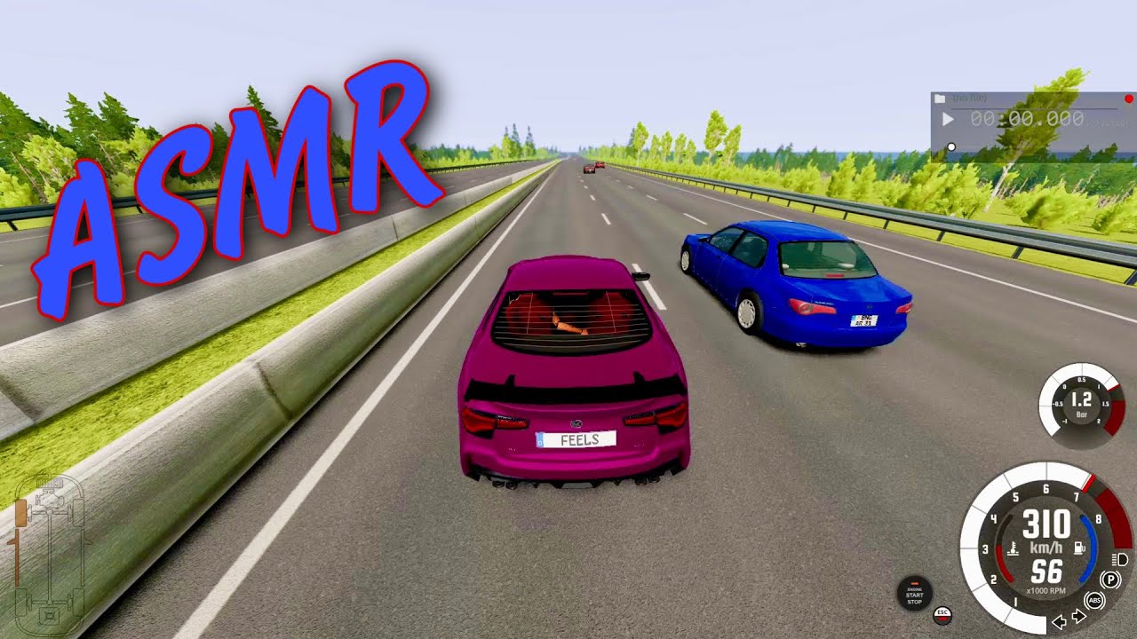 АСМР СМЕРТЕЛЬНЫЕ ШАШКИ В BeamNG Drive