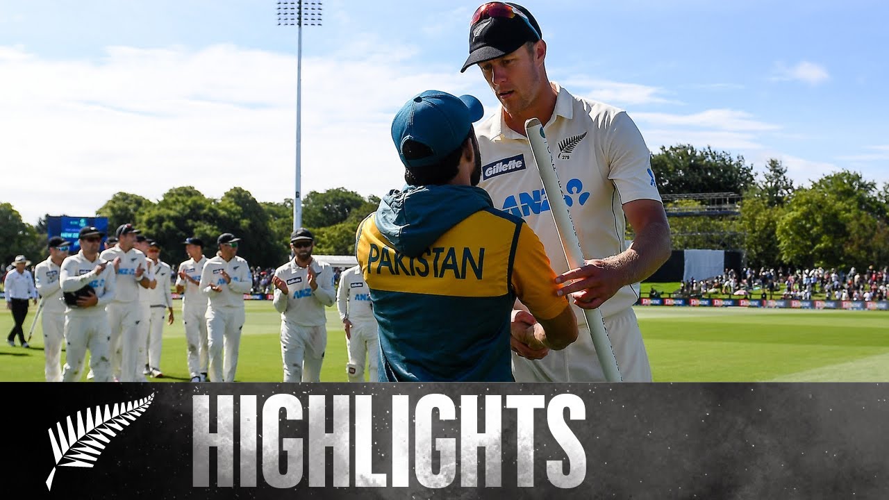 Kyle Jamieson secures 11 wicket haul | 2nd Test Day 4 HIGHLIGHTS | BLACKCAPS v Pakistan