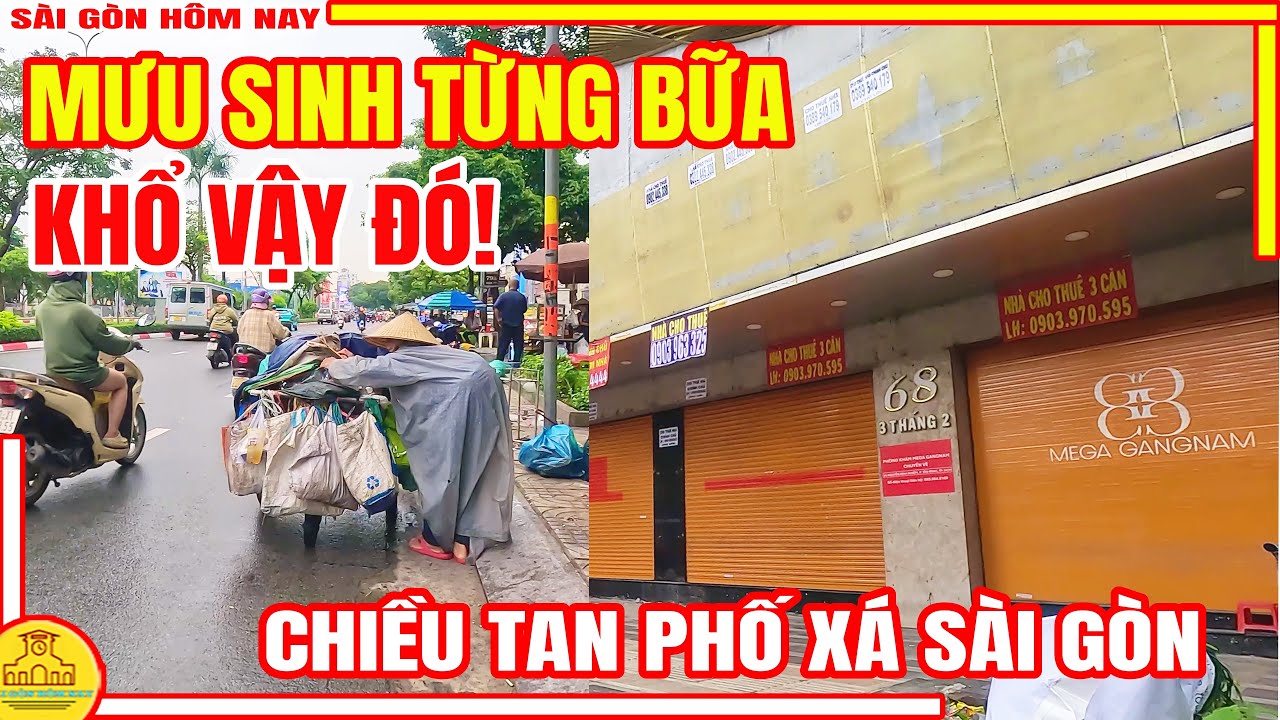 KHỔ VẬY ĐÓ! Sài Gòn MƯU SINH TỪNG BỮA | Chiều Tan Ca Đường HIỀN VƯƠNG (Võ Thị Sáu) | Sài Gòn Hôm Nay