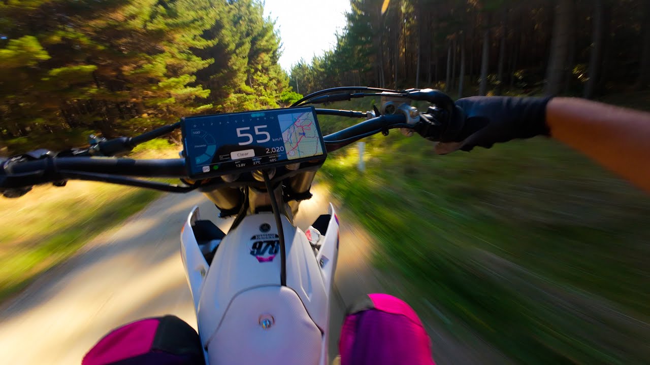 2024 YZ450F 50th Anniversary Edition WOODS RIDE!!! #5 (RAW SOUND) 4K