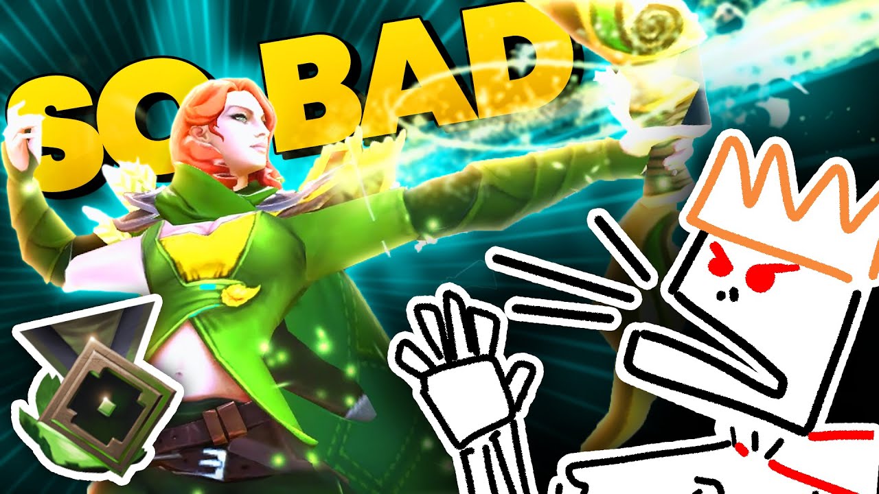 Windranger can't land a Single Powershot | Pyrion & Lewis cast Scrub Dota