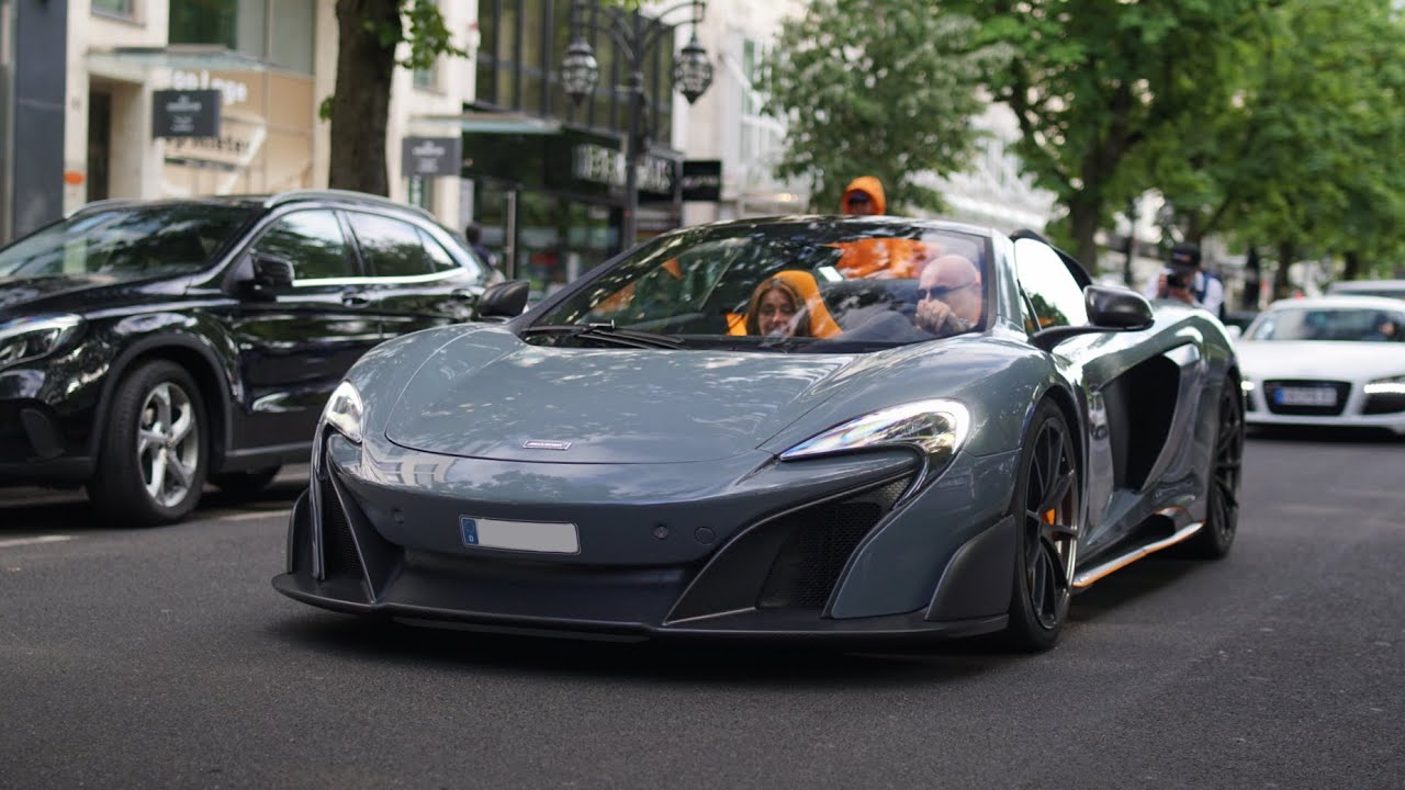 Carspotting Düsseldorf 2022-Supercars, 675LT, SF90, Vantage F1, CLK DTM, Novitec 430 Scuderia...