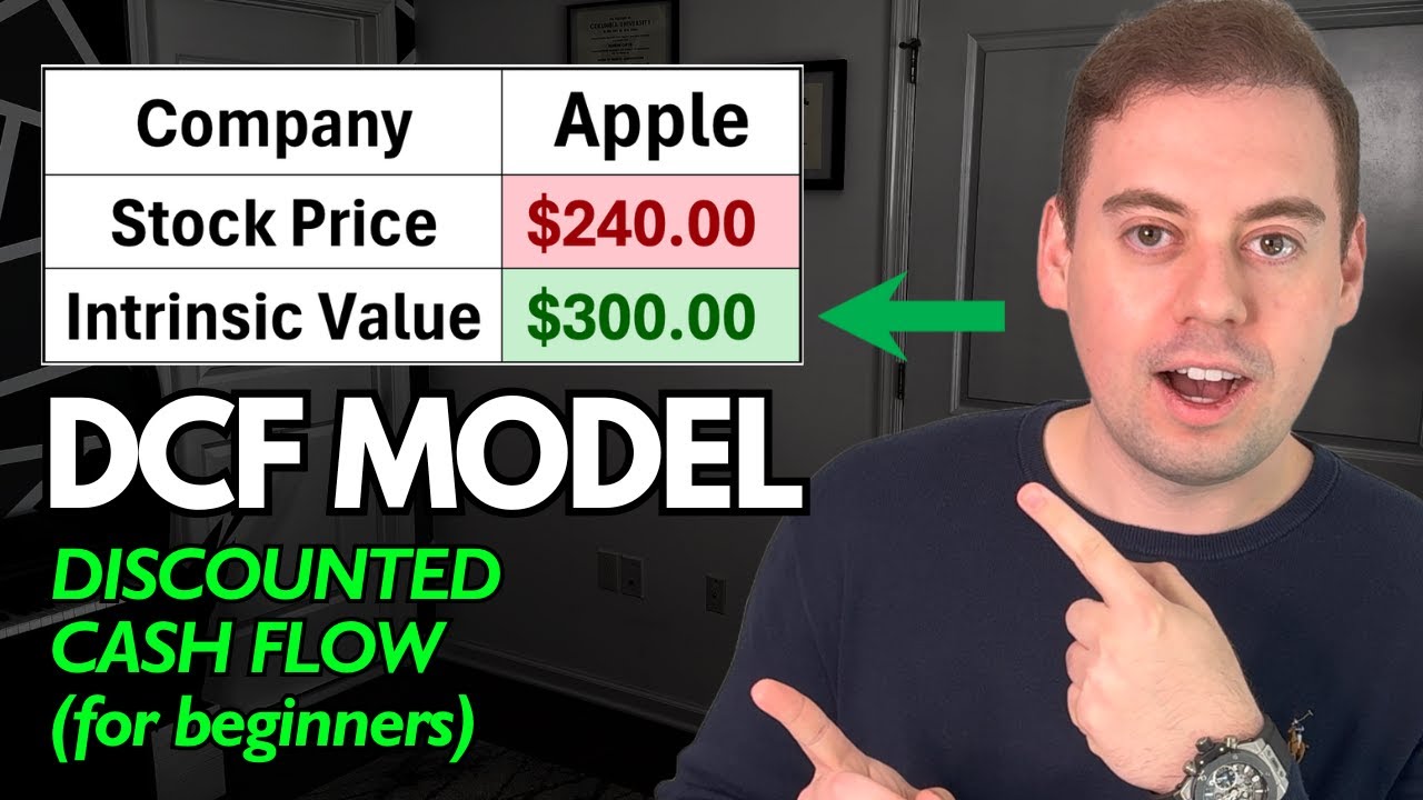 DCF Model for Beginners: How to Value Any Stock (Step-By-Step Modeling)
