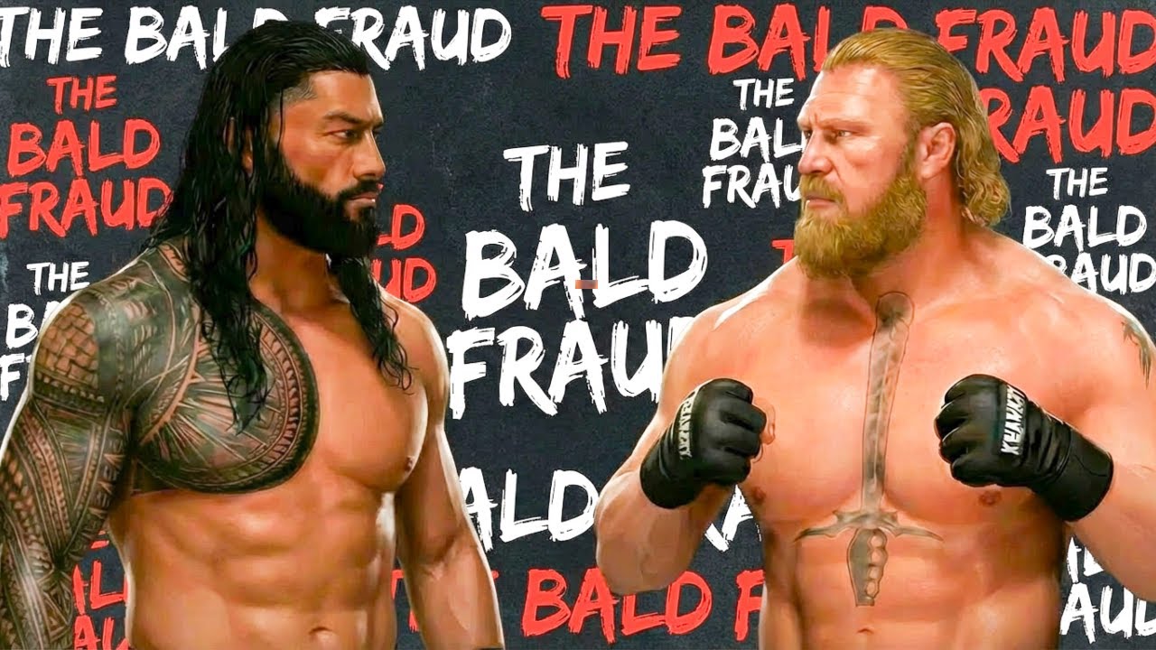 WWE 2K25 Roman Reigns Vs Brock Lesnar The Elimination Round Again