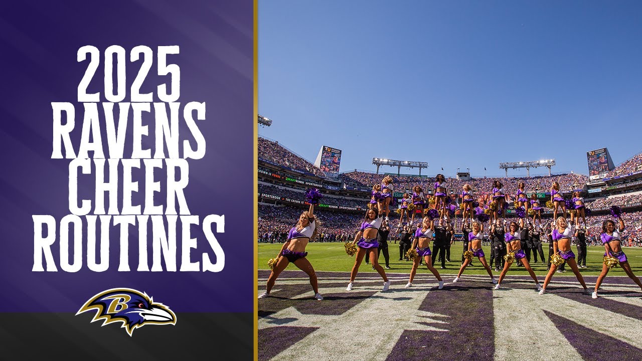 2025 Baltimore Ravens Cheer Routines | Baltimore Ravens