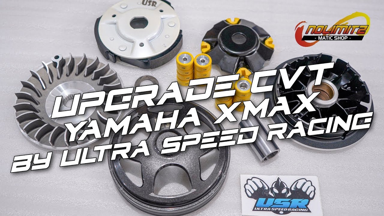TUTORIAL #6 - Upgrade CVT Yamaha XMAX by USR