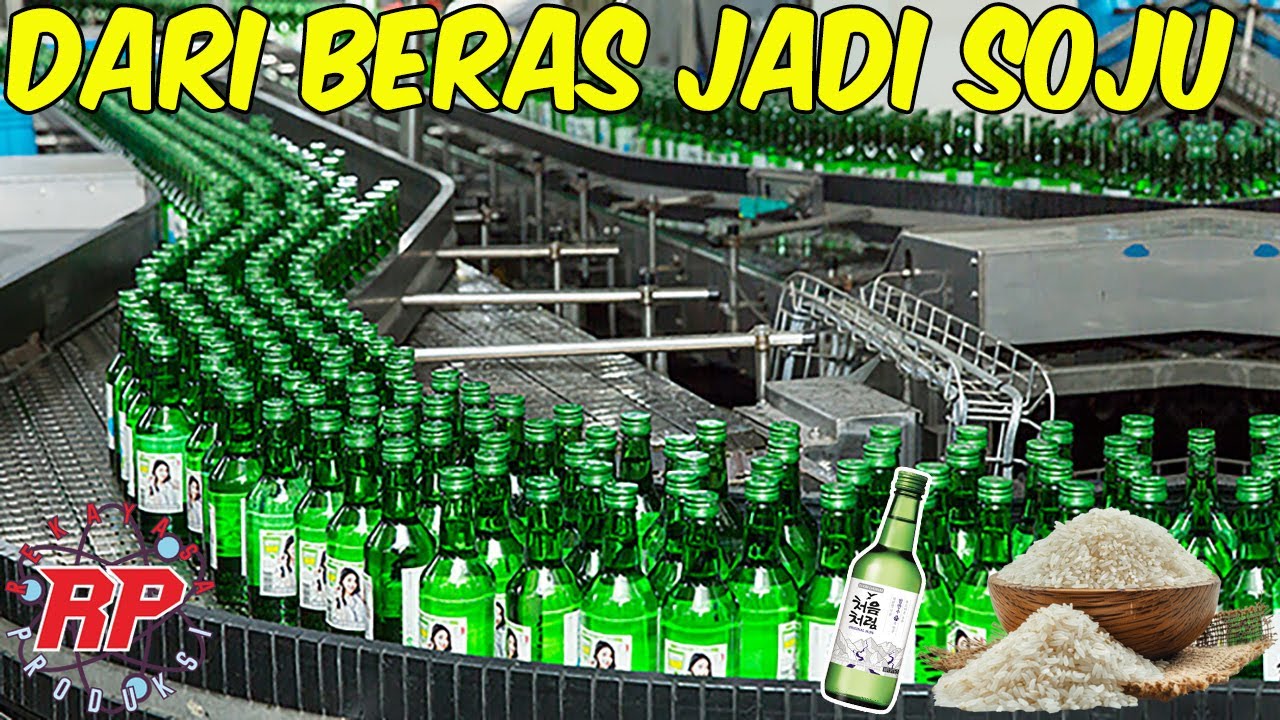 BEGINI CARA SOJU KOREA DIBUAT | PROSES TRADISIONAL DI PABRIK MODERN KOREA