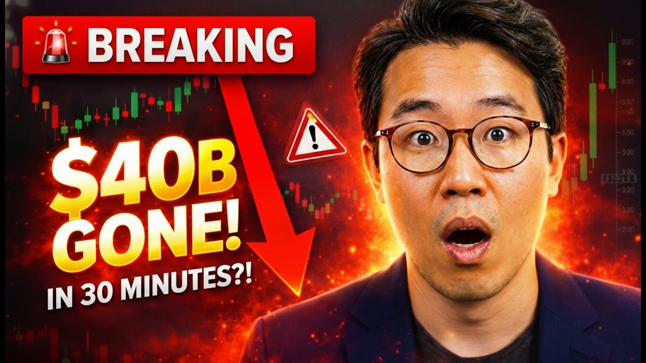 $40 Billion Vanished in 30 Minutes: The Most Mysterious Crypto Crash Ever