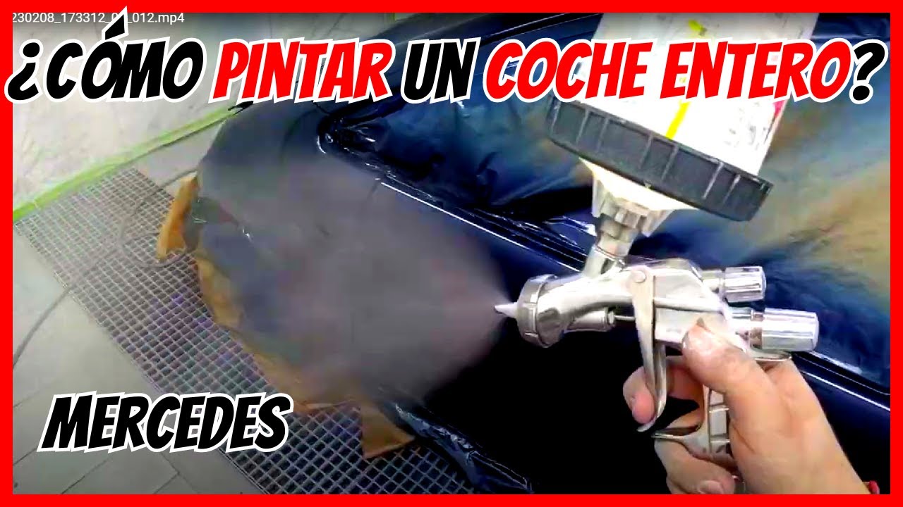 Como Pintar Un Coche De Forma Profesional Paso a Paso