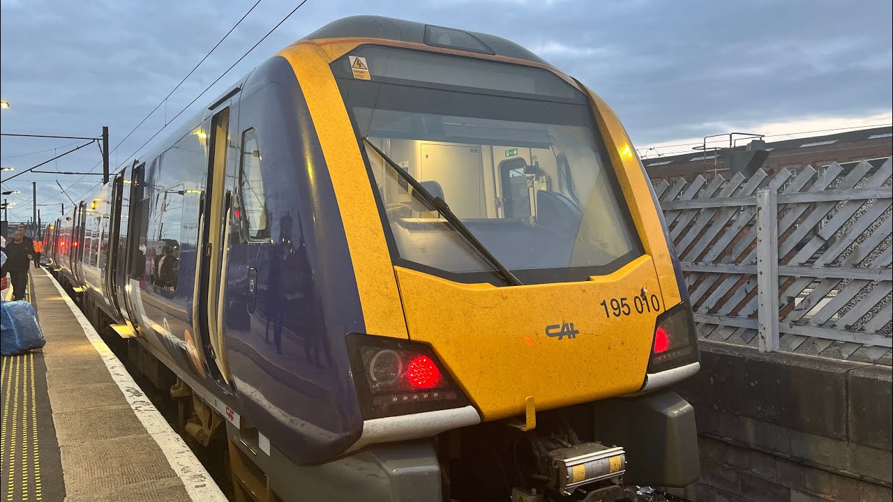 Northern Class 195 ride From Sheffield to Doncaster Sunday only service
