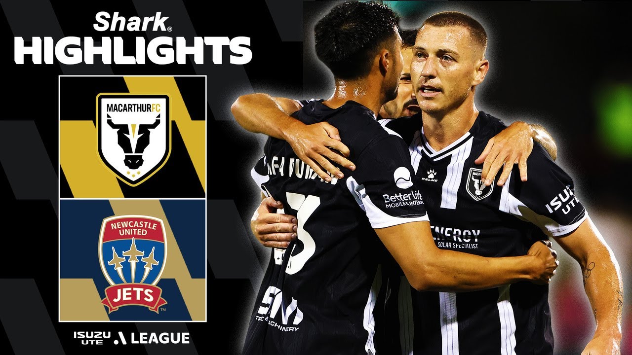 Macarthur Bulls v Newcastle Jets | SHARK HIGHLIGHTS | Isuzu UTE A-League 2025-26 | Round 23