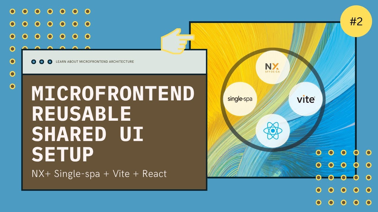 Nx Microfrontend Setup with Single-SPA | Create Shared UI Library for React Apps