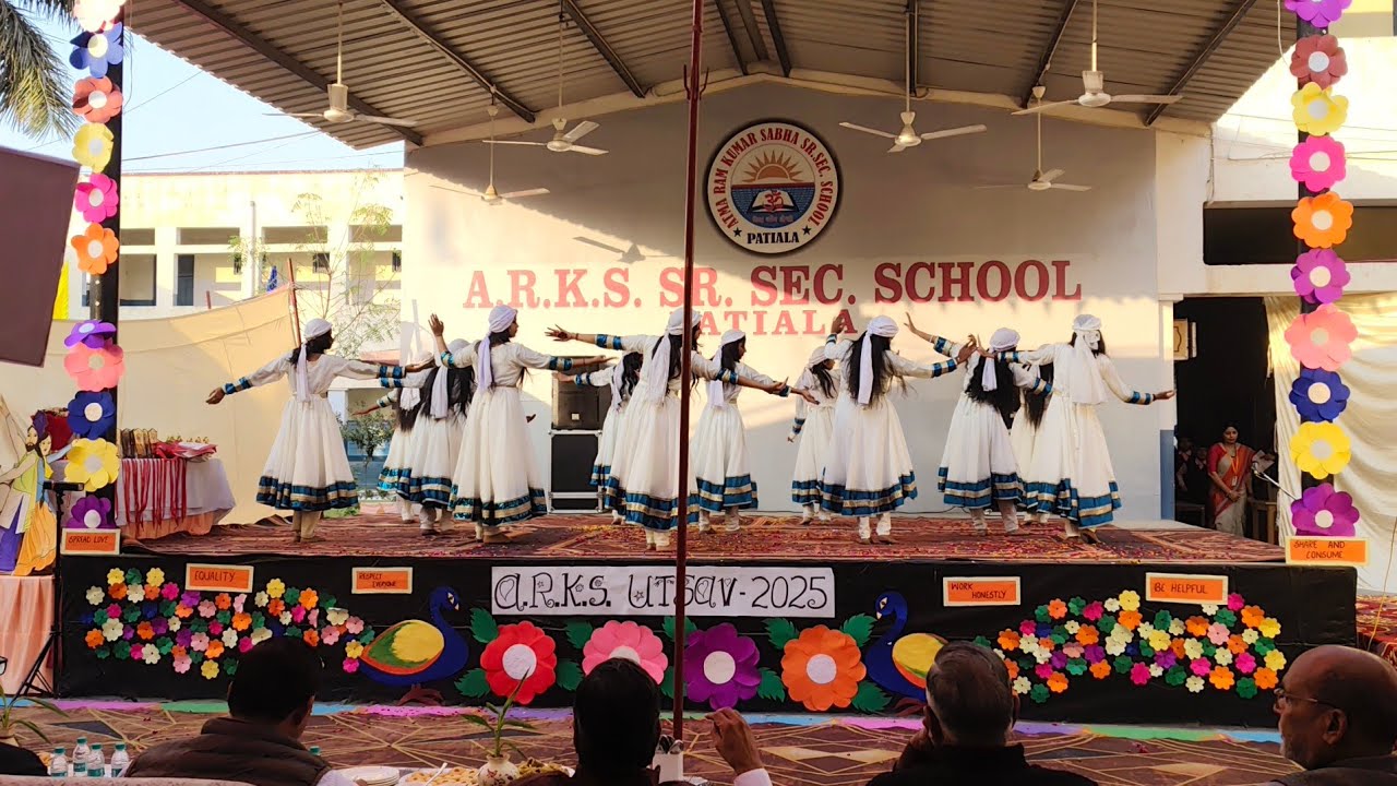 Sufi dance by 11th class girls 
