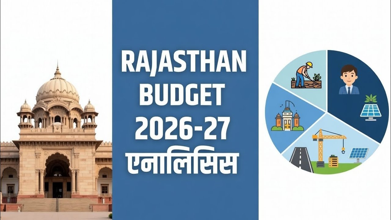 Rajasthan Budget 2026 Explained | किसानों, युवाओं और कर्मचारियों को क्या मिला?