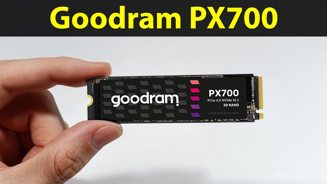 Goodram PX700 SSD 2TB M.2 NVMe 2280 PCIe 4.0 3D TLC specifications