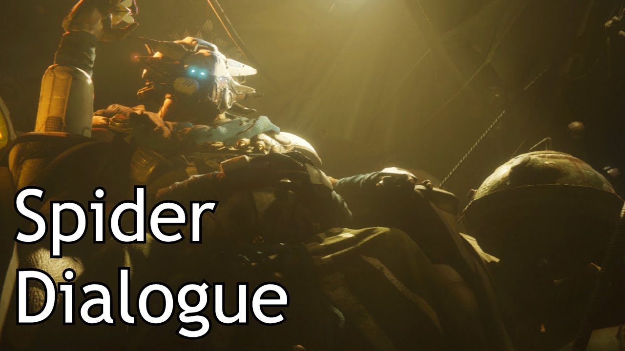 Destiny 2 - Spider Dialogue