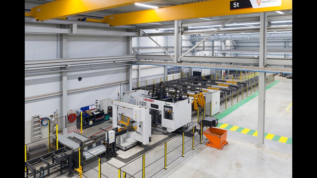 Intelligent Steel Fabrication at Van der Sluis Automates the Structural Steel Fabrication Process