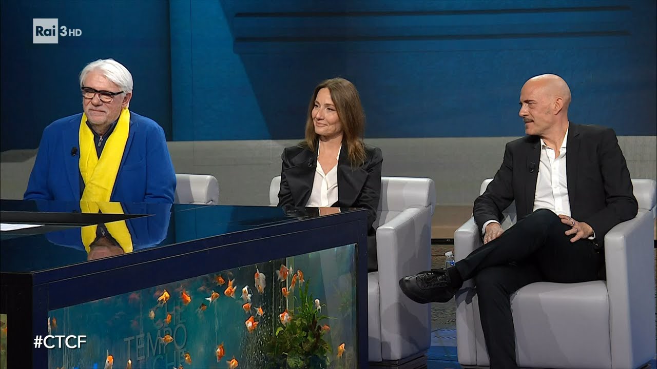 Ricky, Gian Marco e Maria Sole Tognazzi - Che Tempo Che Fa 13/03/2022