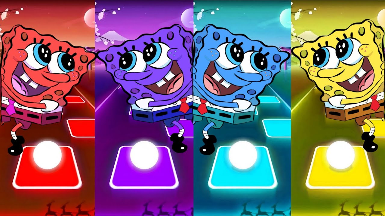 SPONGEBOB EXE  🆚 SPONGEBOB EXE 🆚 SPONGEBOB EXE 🆚 SPONGEBOB EXE | Tiles Hop Battle