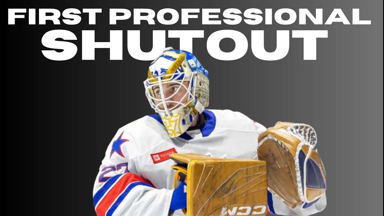 DEVON LEVI'S FIRST CAREER AHL SHUTOUT!