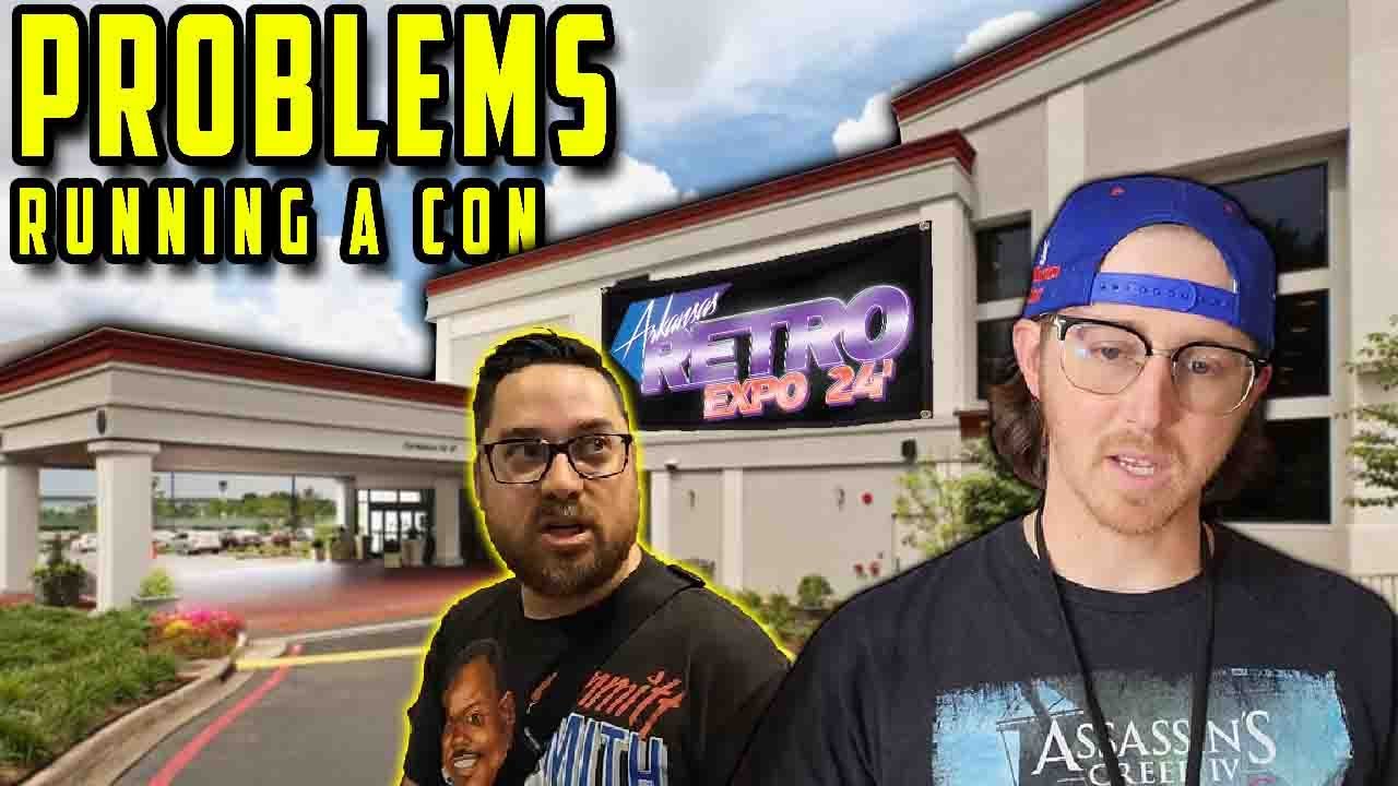 Running A RETRO GAME CONVENTION! ( Arkansas Retro Expo 2024 )