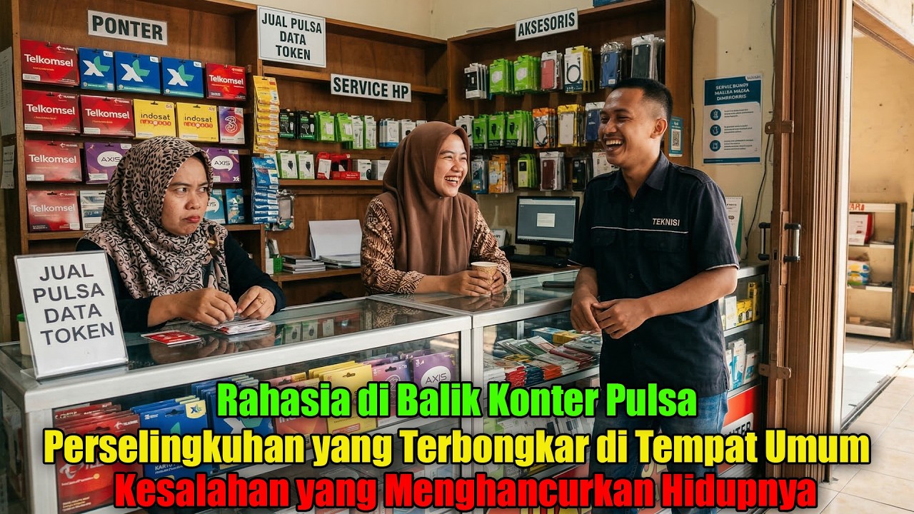 Perselingkuhan Pegawai Konter yang Membuat Usaha Kecil Hampir Hancur... Penyesalan Yang Terlambat..