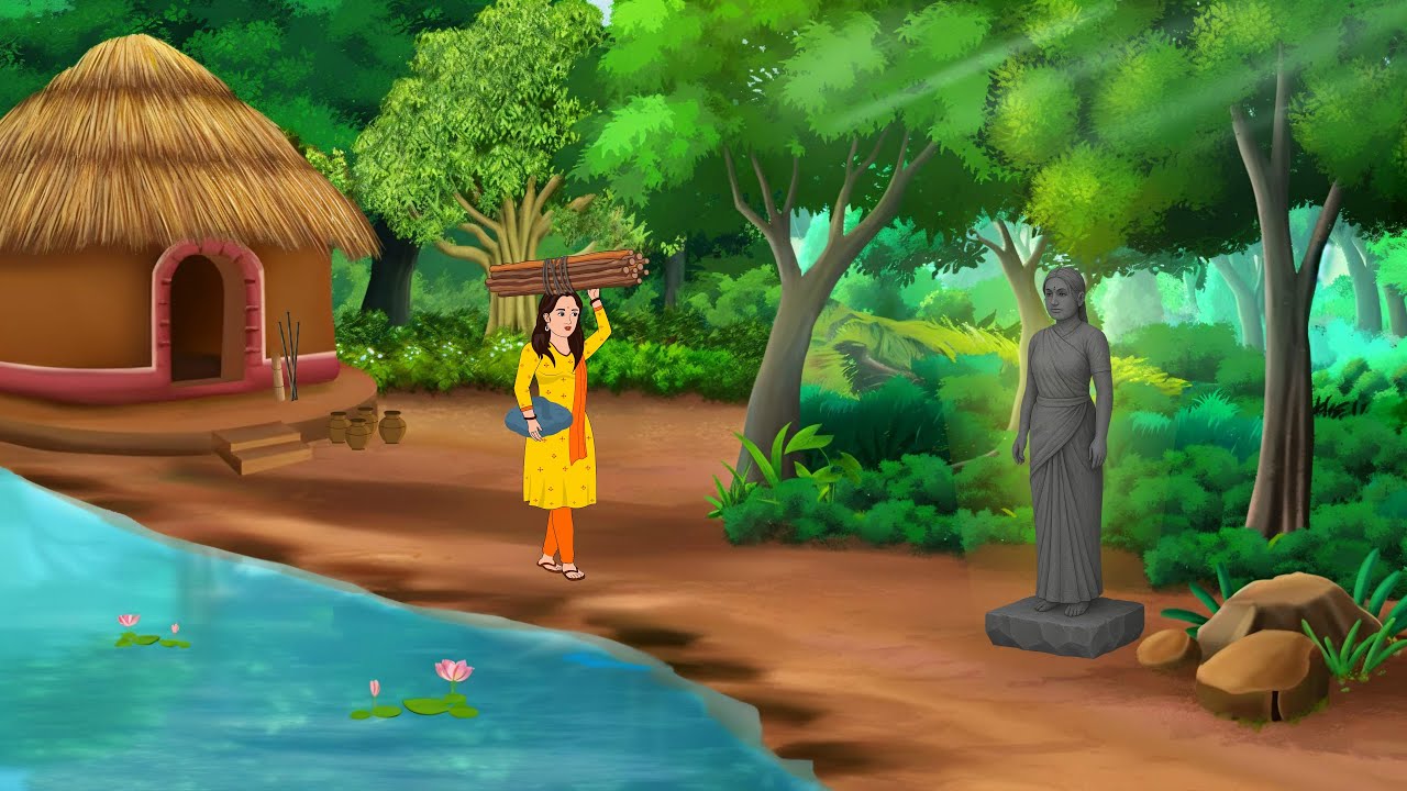 गरीब लड़की का भाग्य | और श्रापित मूर्ती | Cartoons | Bed Time Story |  |  Kahani ⁨@yatratoonshindi⁩