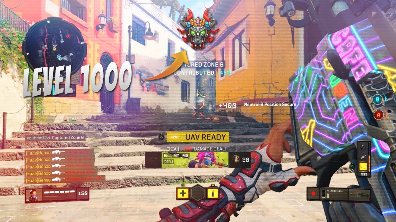 What LEVEL 1000 of SNIPING ONLY looks like in Black Ops 4.. (MAX RANK SNIPER)