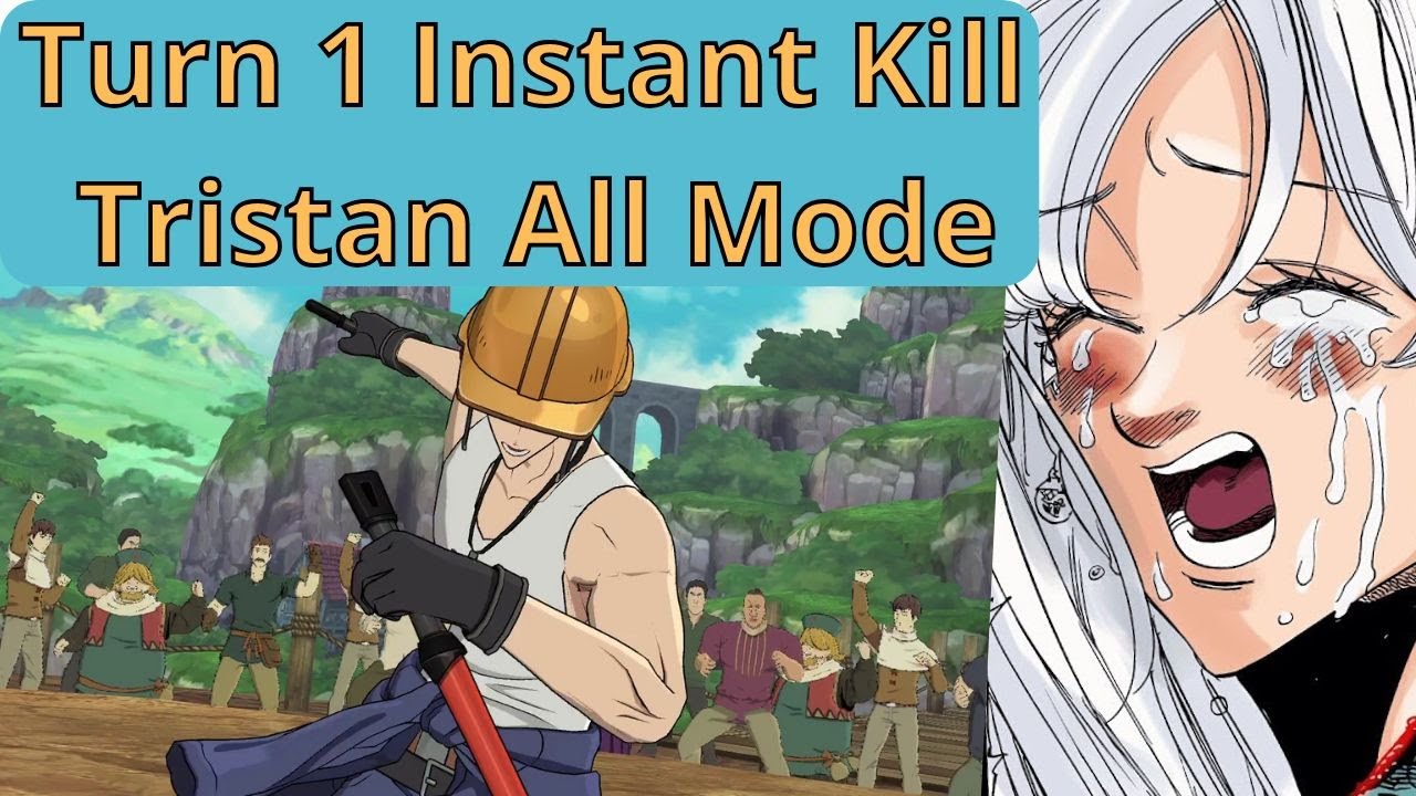Instant Kill Tristan All Mode !! Demon, Angel & 4Koa PvP 7DS Grand Cross
