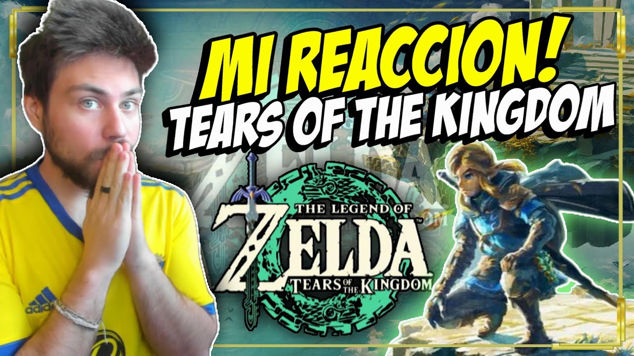 As&iacute; ha sido mi reacci&oacute;n a ZELDA TEARS OF THE KINGDOM! Impresionante!