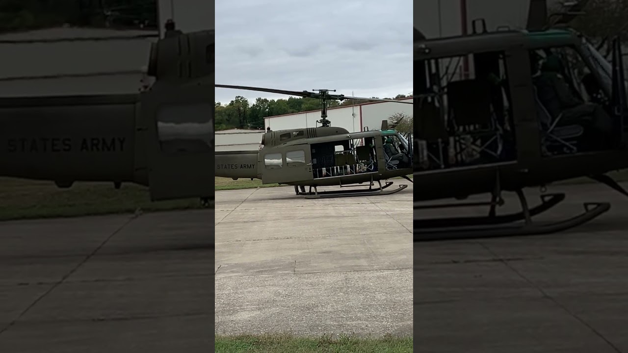 Bell UH-1H Huey Start Up 10/14/23