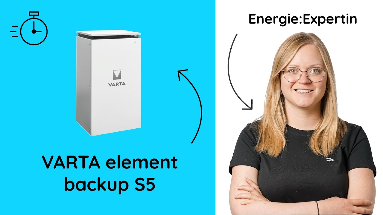 In 2 Min ausgecheckt: VARTA element backup