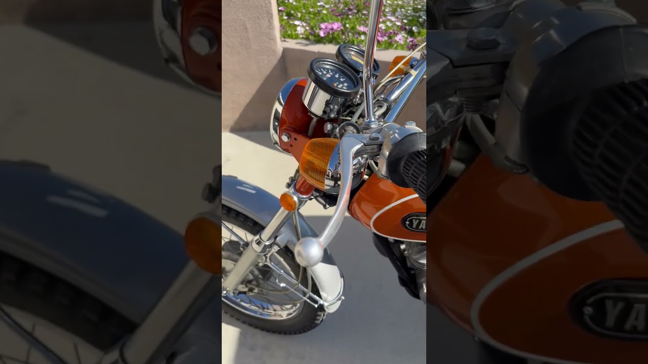1971 Yamaha DT1 250 WALK AROUND