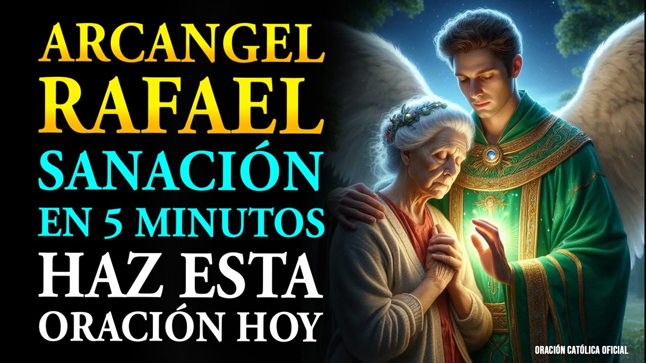 💚 ORACIÓN PROFUNDA DE SANACIÓN CELULAR CON EL ARCÁNGEL RAFAEL | RESTAURA TU CUERPO