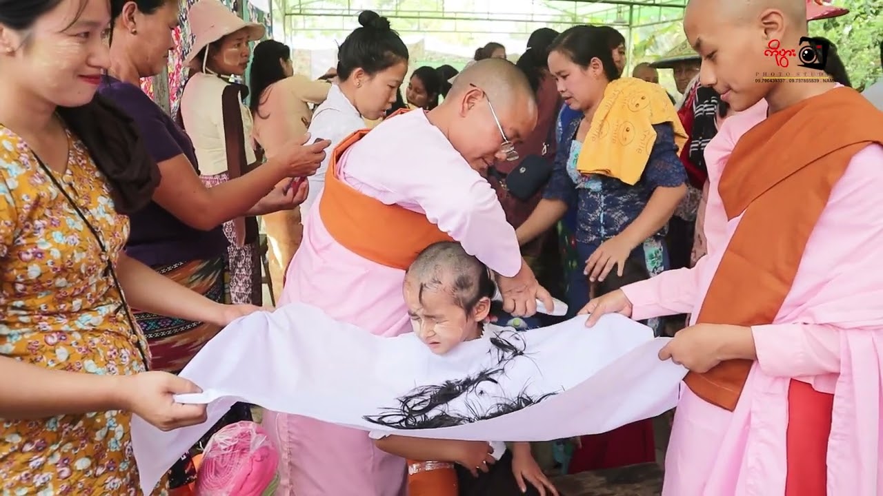 နမ္မတီးမြို့၊မြို့သစ်ကြီးကျေးရွာသမိဒ္ဓေါဒယသီလရှင်စာသင်တိုက်ဒုတိယအကြိမ်ဒုလ္လဘသီလရှင်ဝတ်ပွဲ၁၀.၄.၂၀၂၃