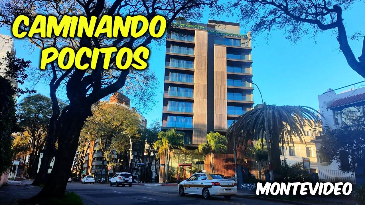 🇺🇾 Recorriendo la calle ELLAURI en Pocitos &rarr; WALKING TOUR