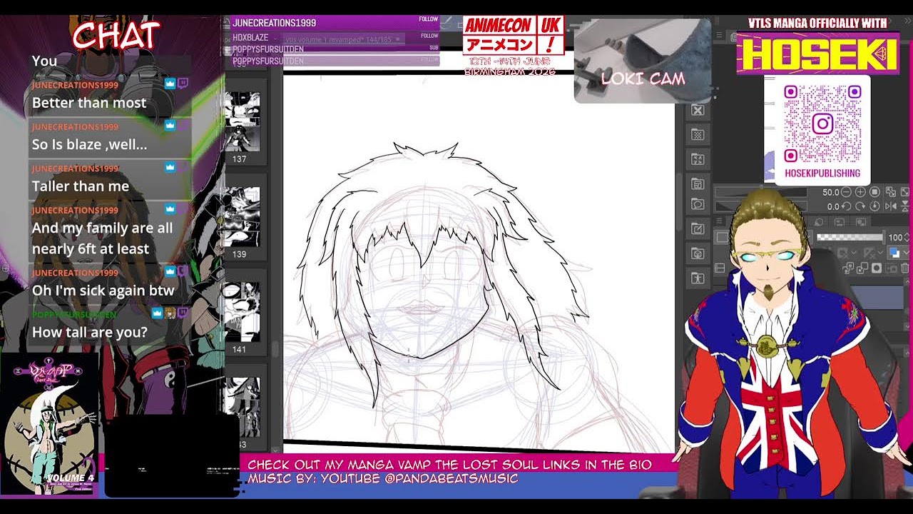 Working on Manga Panels