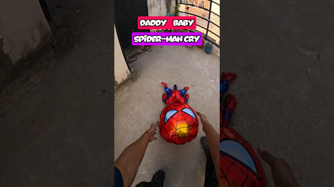 ANGRY SPIDER-MAN DADDY 🥵 #spiderman #funny #labubu #labubuparkour #parkour