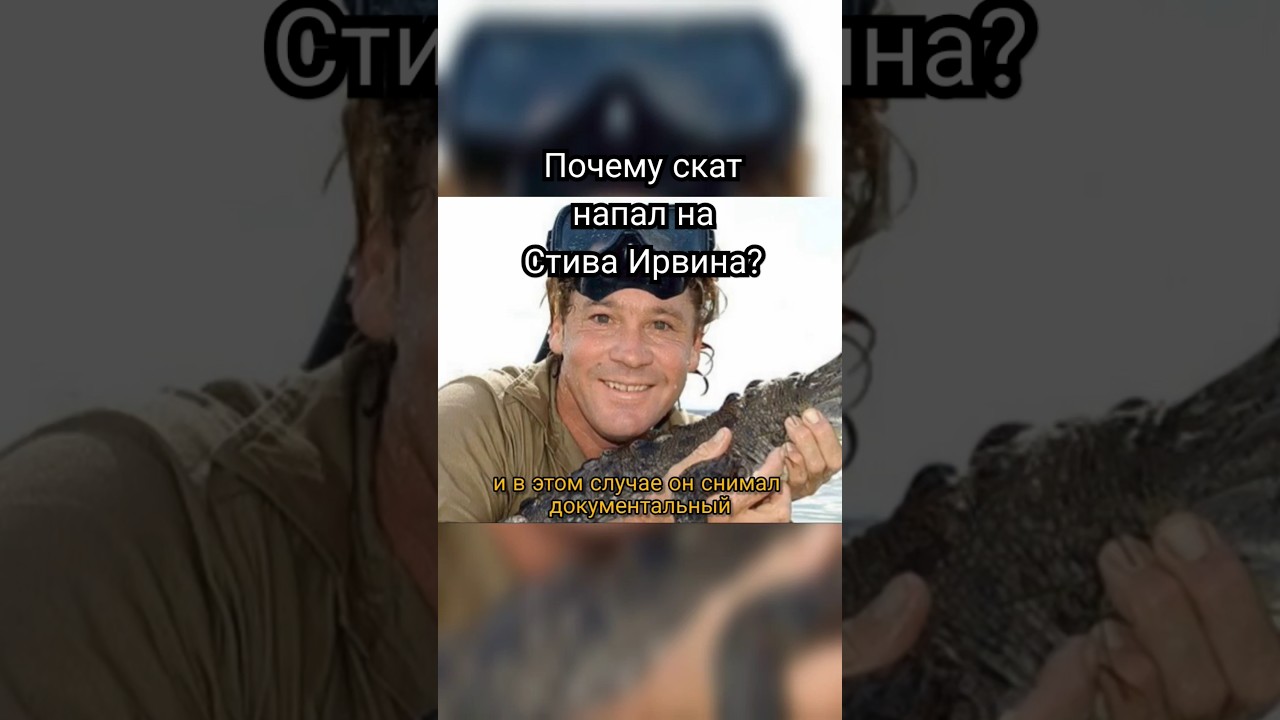 Смертельное нападение ската на 
