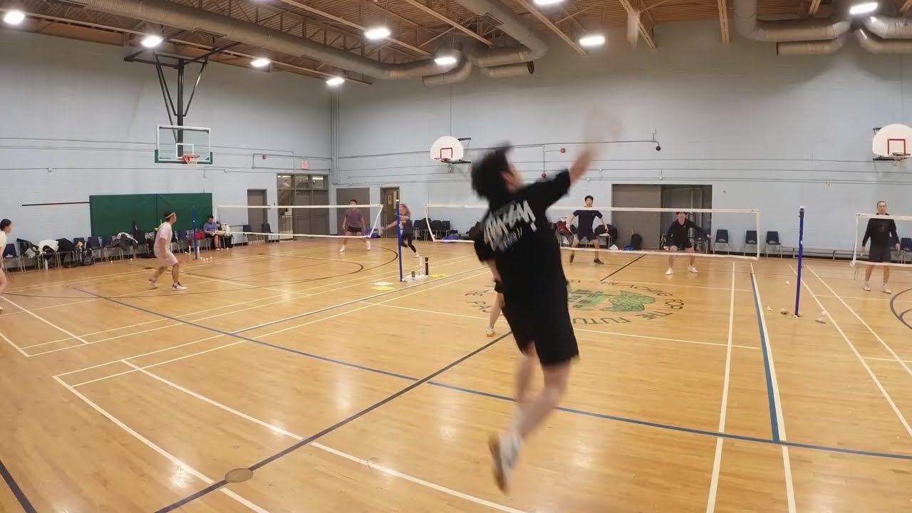 Badminton at TOR| Richard/Michael v Patrick/Mina |#badminton #badmintonrallies 2026Jan25_Sun