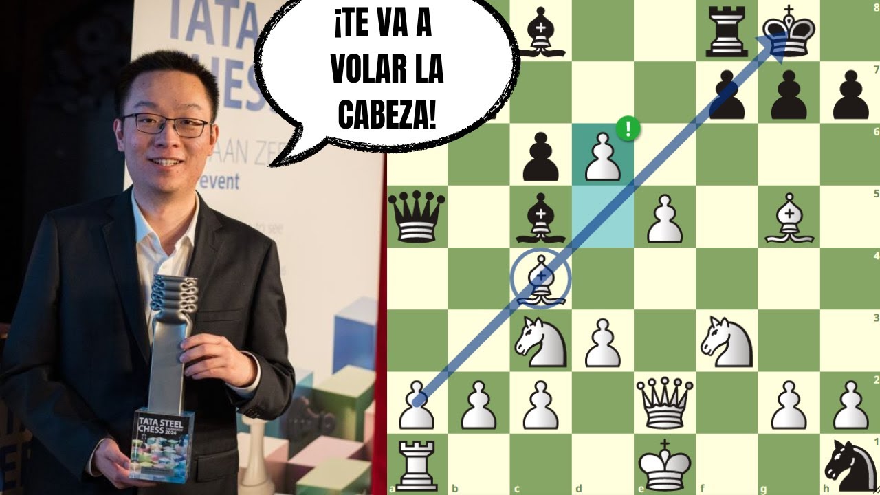 ¡LA PARTIDA MÁS INCREÍBLE DEL 2024! 🤯: Wei Yi vs Warmerdam (Tata Steel Masters 2024)