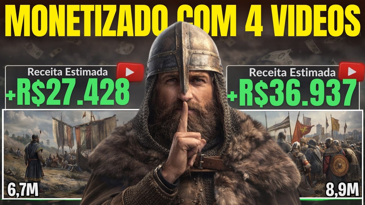 COMO EU CRIEI VIDEOS DE CINEMA COM 1 CLIQUE - NICHO INSANO DE CANAL DARK