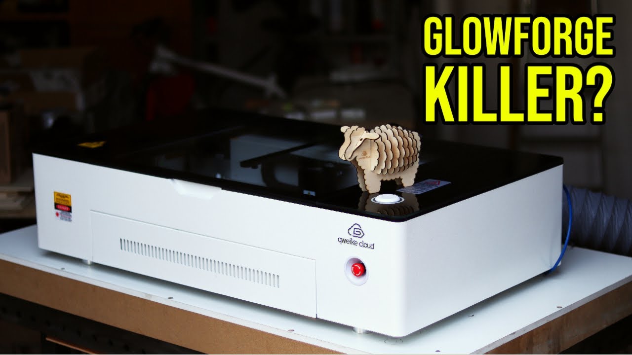 Gweike Cloud Pro 50W CO2 Laser Cutter is the Unexpected Glowforge Killer! Review and Test