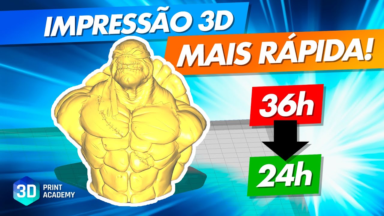 5 dicas para IMPRESSÕES 3D MAIS RÁPIDAS sem perder qualidade