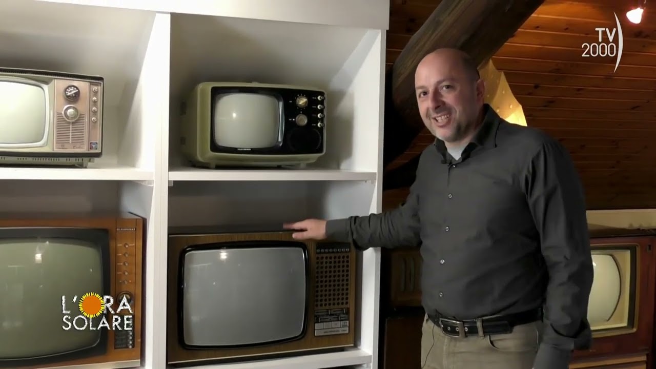 L'Ora Solare (TV2000) Cassina De’ Pecchi, Milano – Valerio Marchesi, collezionista di televisori