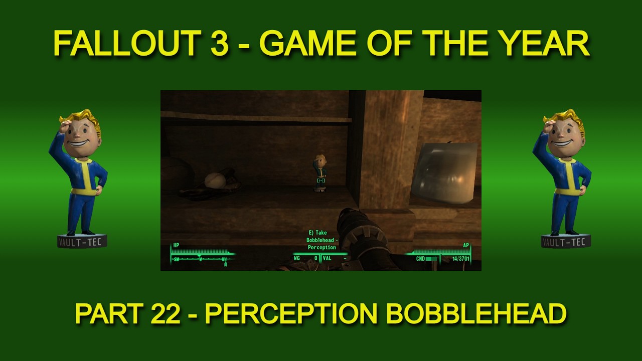 Fallout 3 Game of the Year Edition - Part 22 - Perception Bobblehead