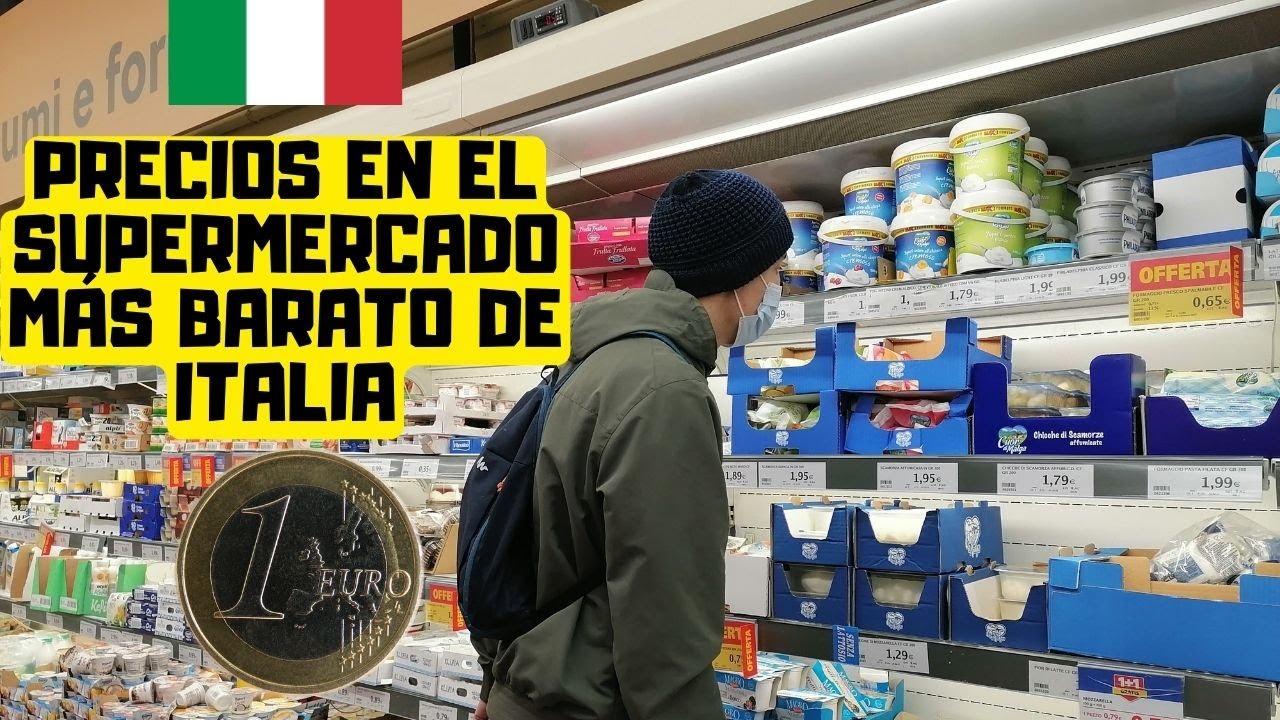 Precios en el SUPERMERCADO MÁS BARATO en ITALIA? 🇮🇹