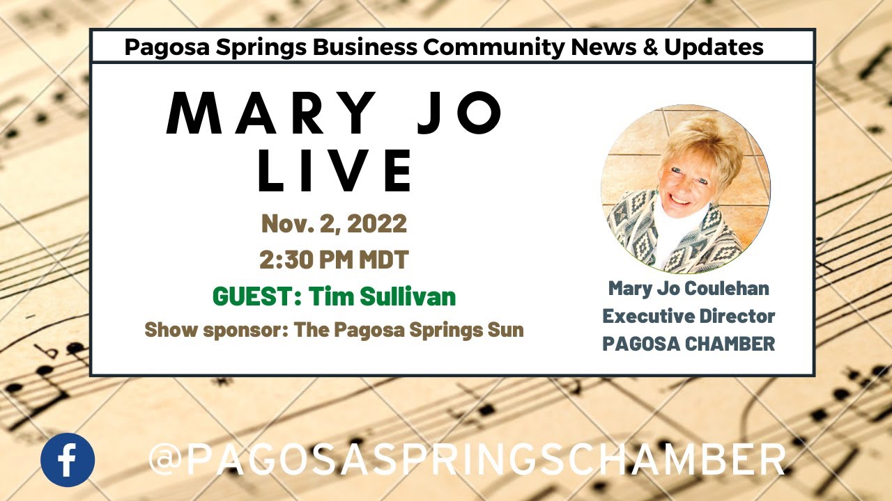 MJ LIVE - GUEST TIM SULLIVAN